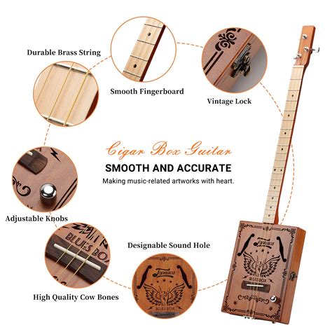 topnaca cigar box guitar kit